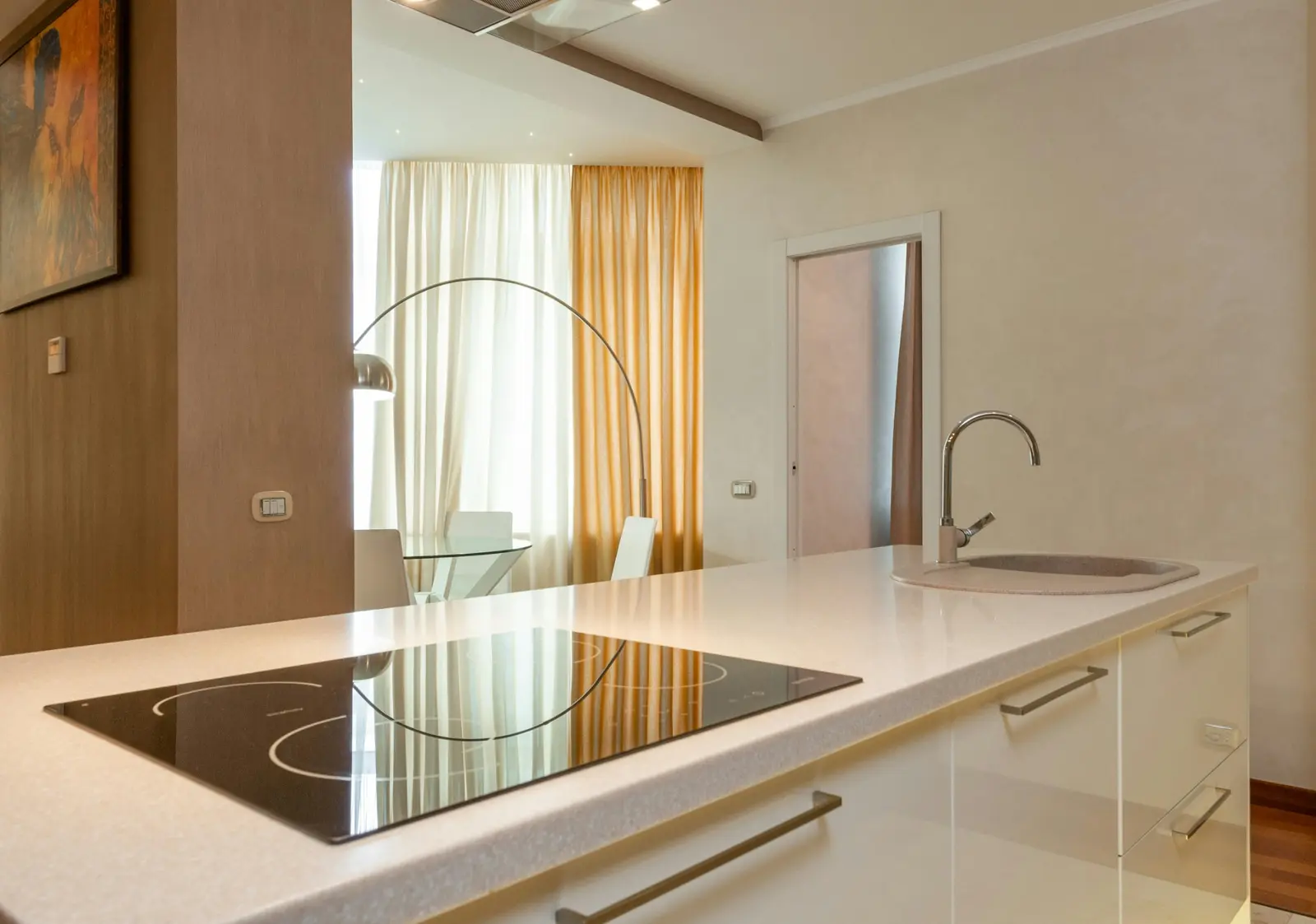 Completed kitchen and interior finishes